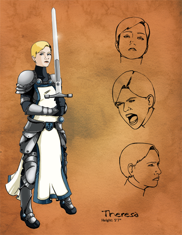 Theresa Concept Sketch
