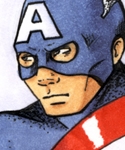 Image of Captain America Sketchcard