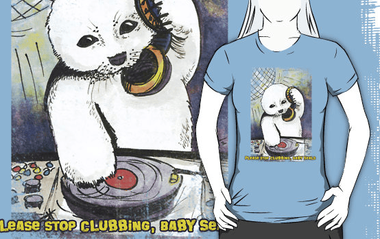 Please Stop Clubbing, Baby Seals Shirt